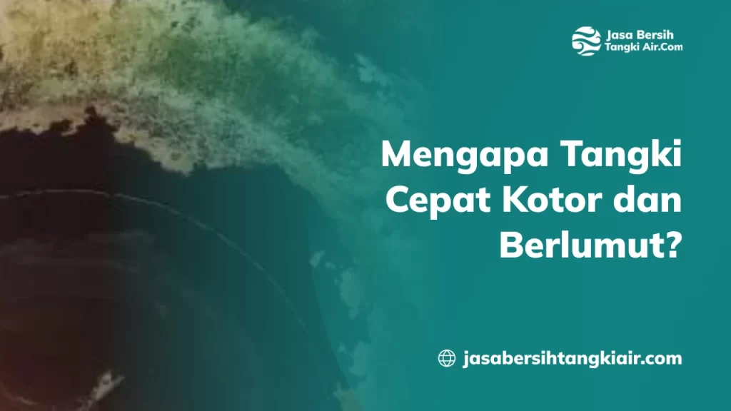 Mengapa Tangki Cepat Kotor dan Berlumut_