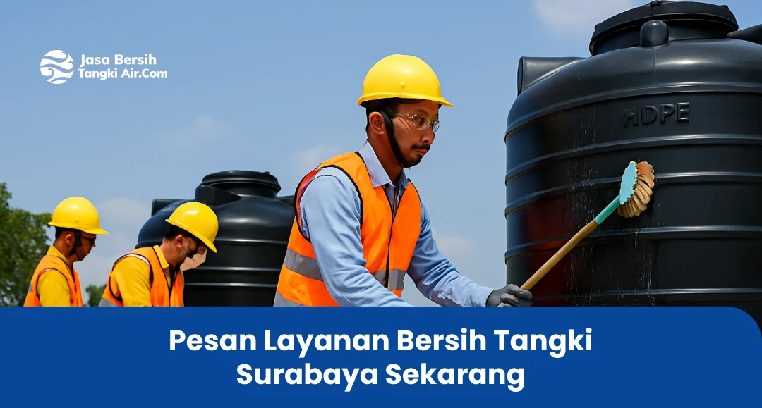 Pesan Layanan Bersih Tangki Surabaya Sekarang