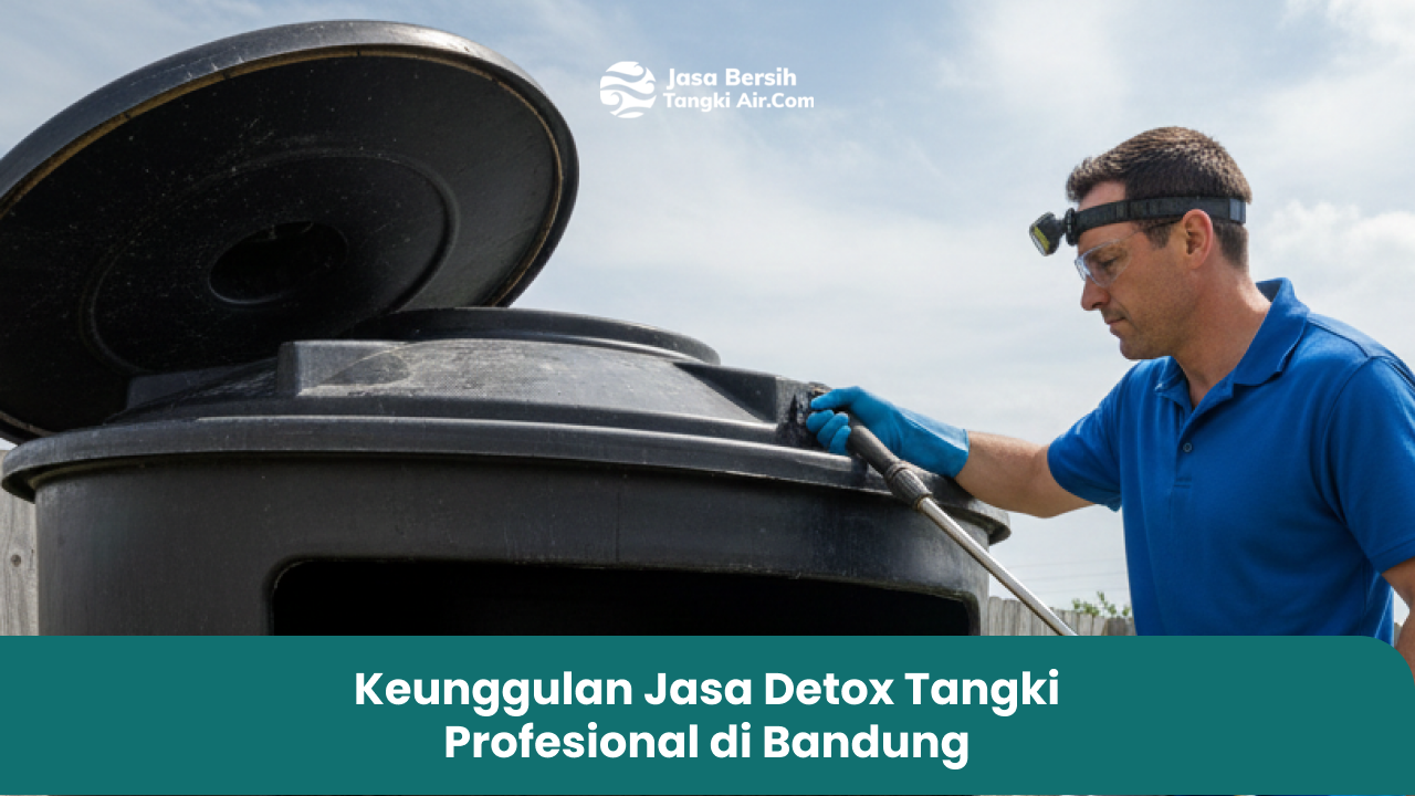 Keunggulan Jasa Detox Tangki Profesional di Bandung