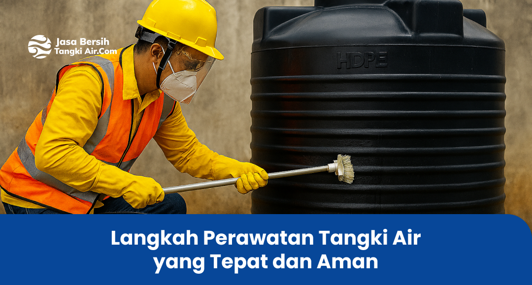 Langkah Perawatan Tangki Air yang Tepat dan Aman