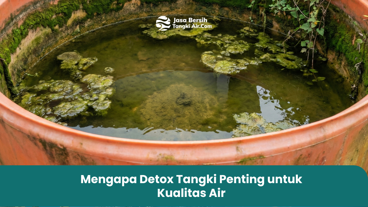 Mengapa Detox Tangki Penting untuk Kualitas Air
