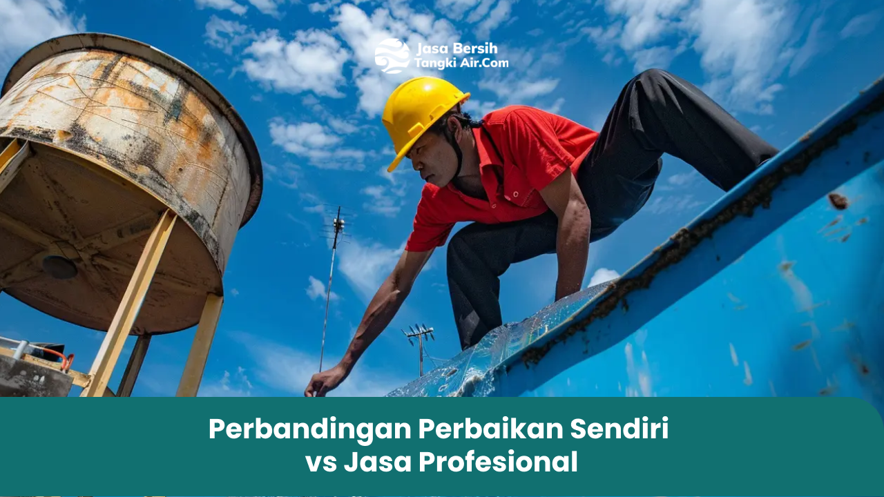 Perbandingan Perbaikan Sendiri vs Jasa Profesional