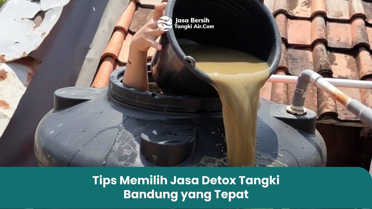 Tips Memilih Jasa Detox Tangki Bandung yang Tepat