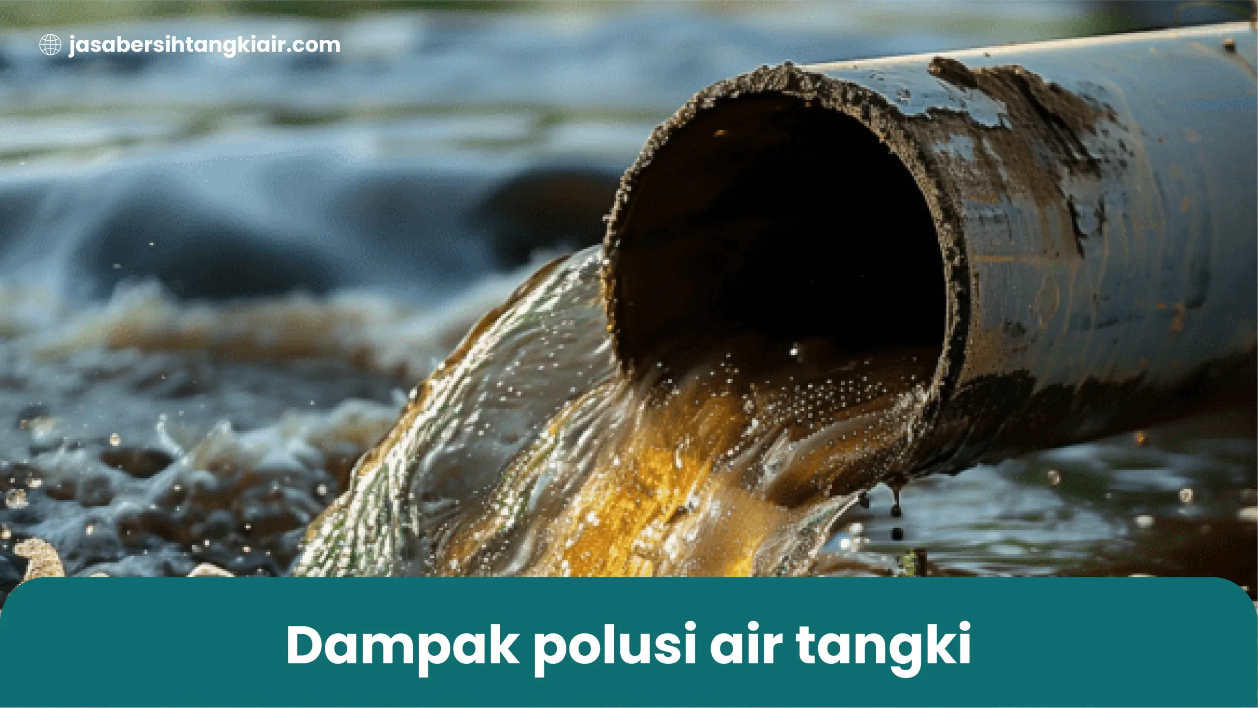 1. Dampak polusi air tangki
