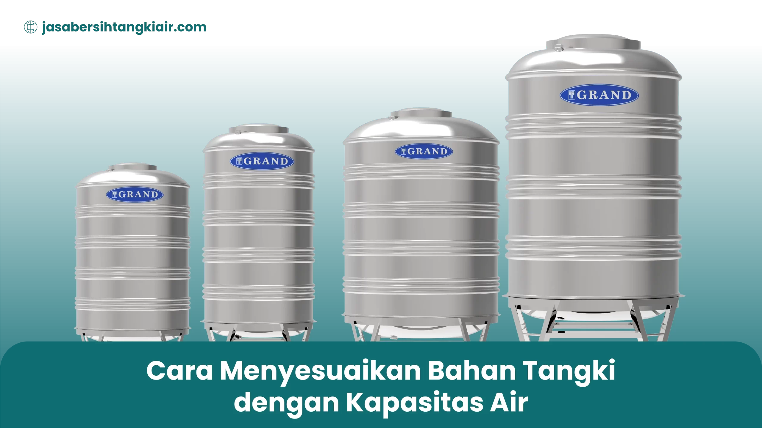3. Cara Menyesuaikan Bahan Tangki dengan Kapasitas Air
