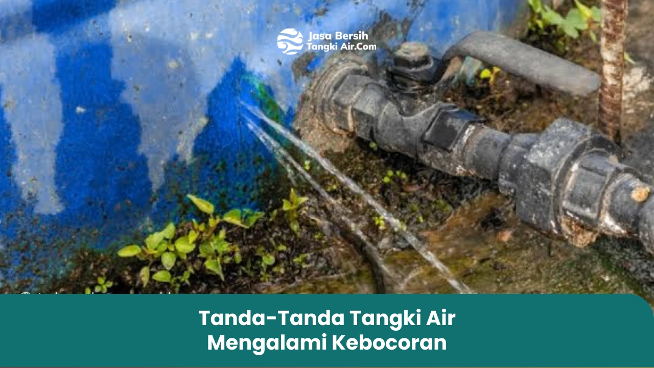 Tanda-Tanda Tangki Air Mengalami Kebocoran