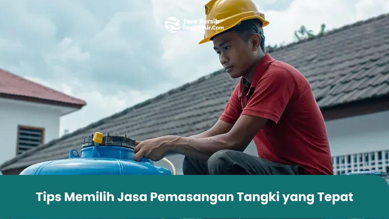 Tips Memilih Jasa Pemasangan Tangki yang Tepat