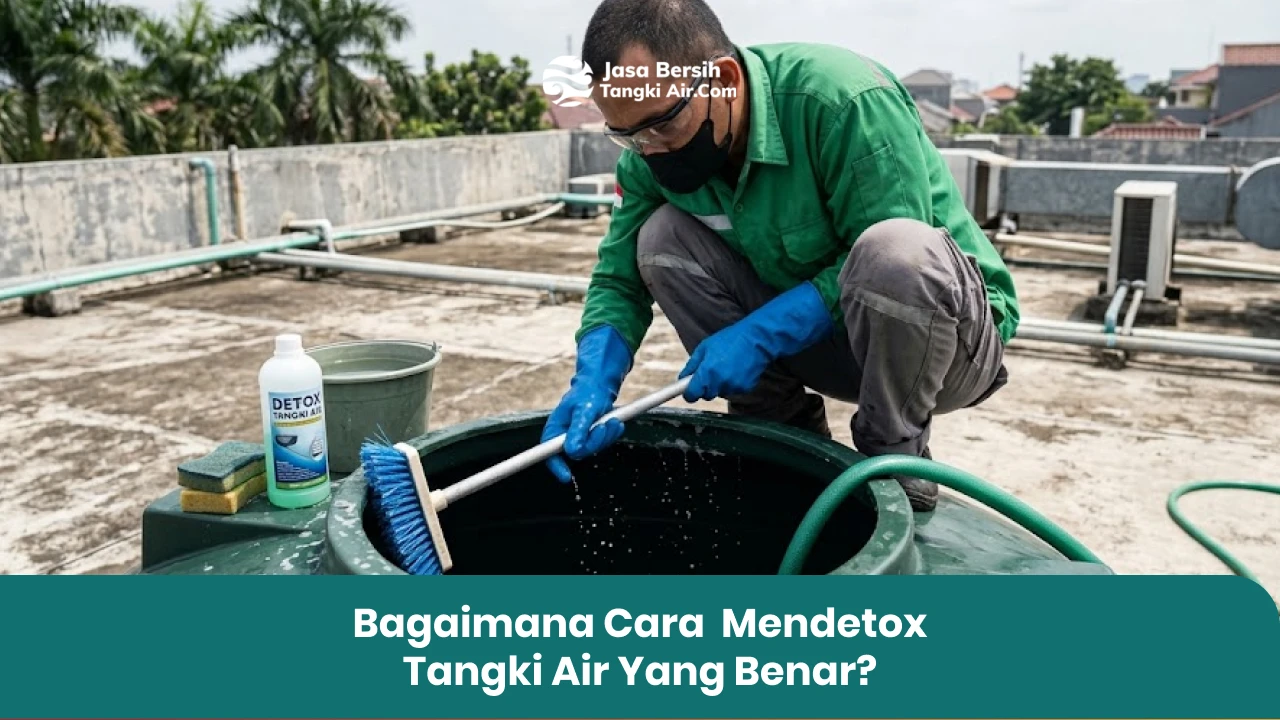 Bagaimana Cara Mendetox Tangki Air Yang Benar