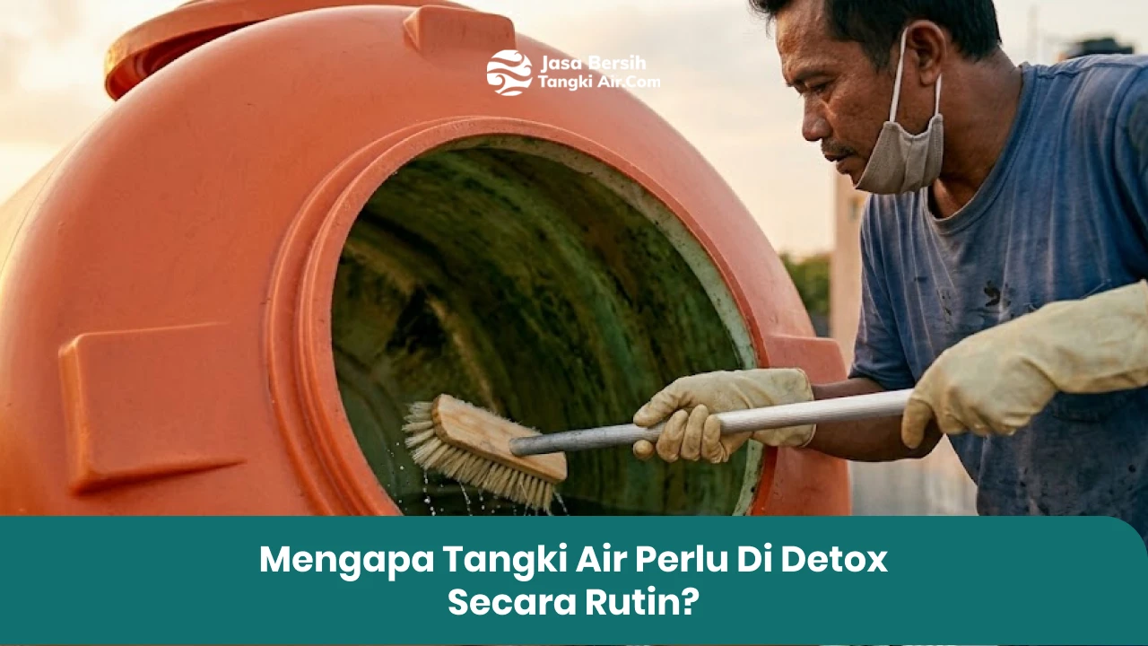 Mengapa Tangki Air Perlu Di Detox Secara Rutin
