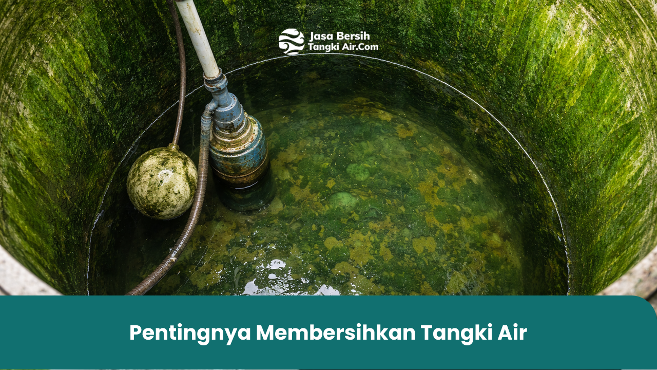 Pentingnya Membersihkan Tangki Air