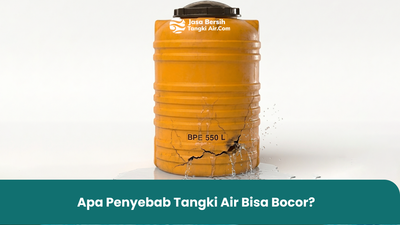 Apa Penyebab Tangki Air Bisa Bocor?