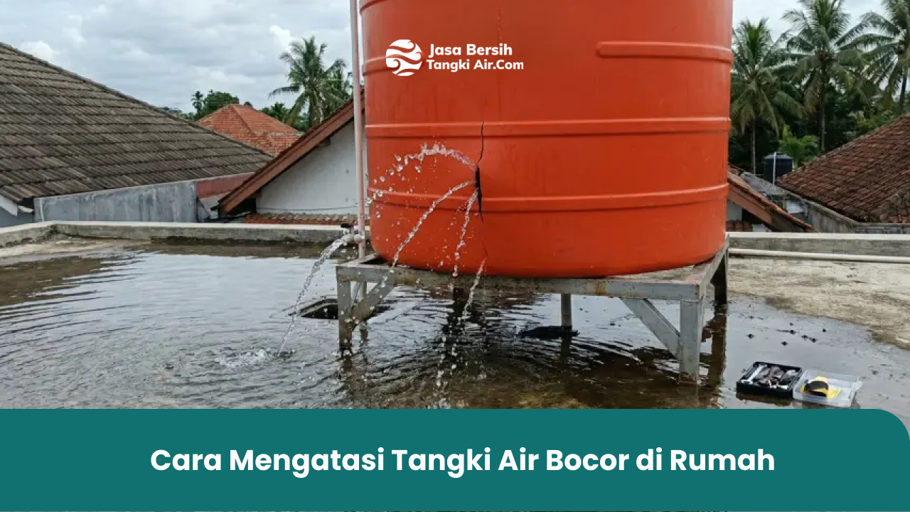 Cara Mengatasi Tangki Air Bocor di Rumah