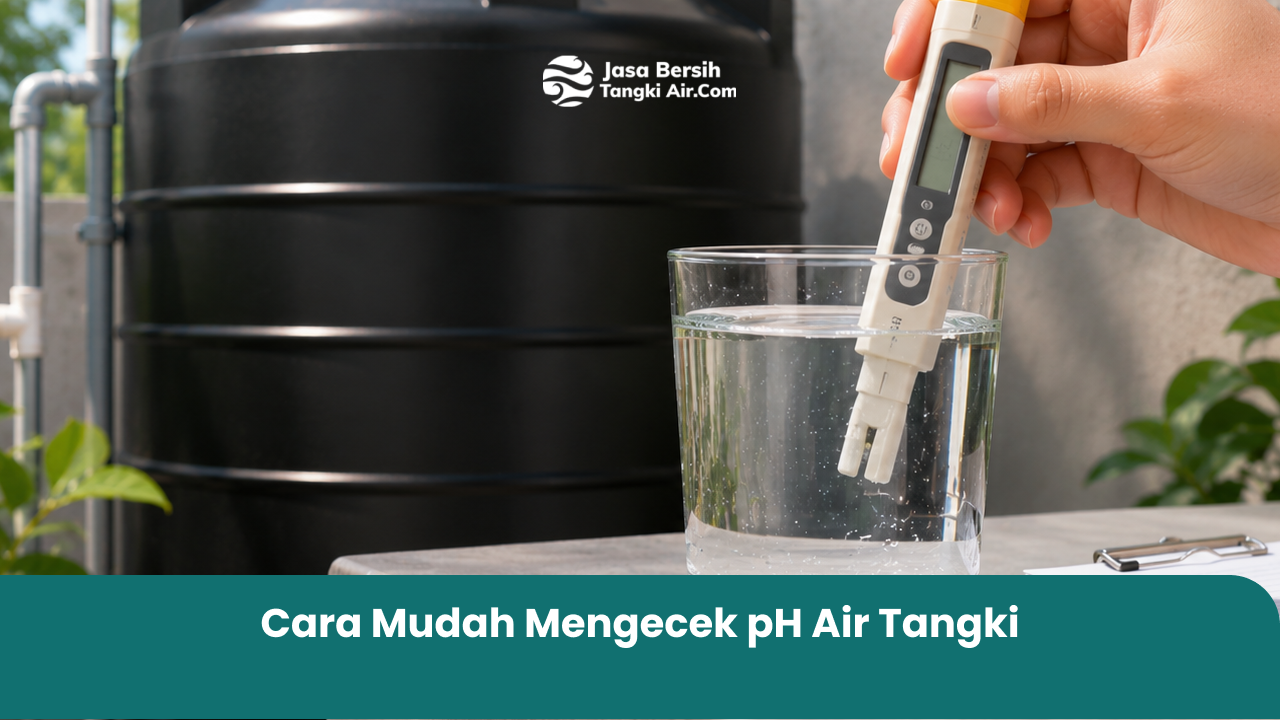 Cara Mudah Mengecek pH Air Tangki