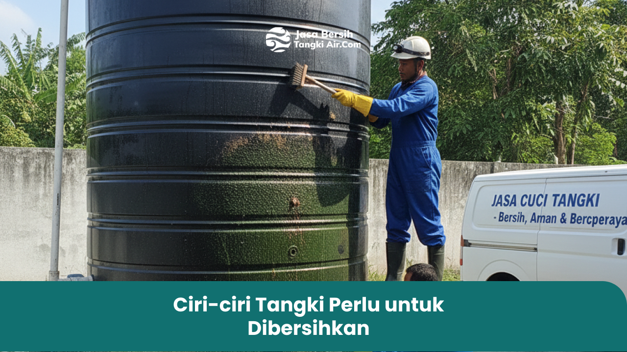 Ciri-ciri Tangki Perlu untuk Dibersihkan