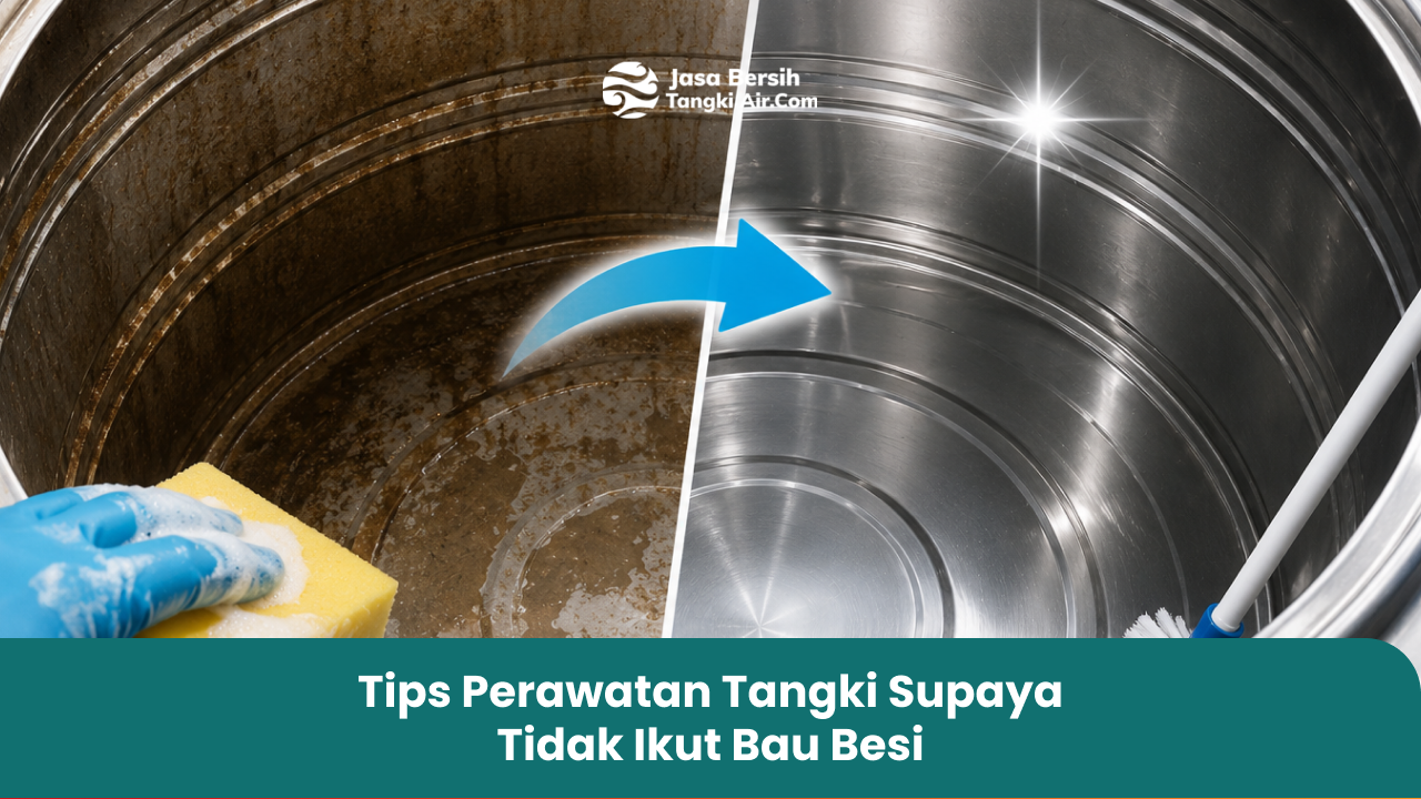 Tips Perawatan Tangki Supaya Tidak Ikut Bau Besi