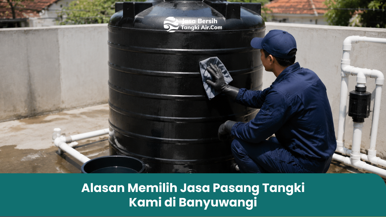Alasan Memilih Jasa Pasang Tangki Kami di Banyuwangi