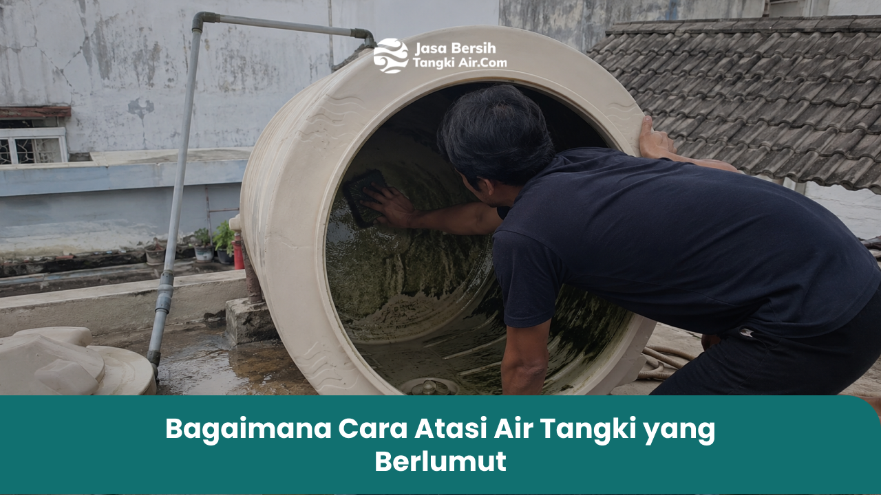 Bagaimana Cara Atasi Air Tangki yang Berlumut