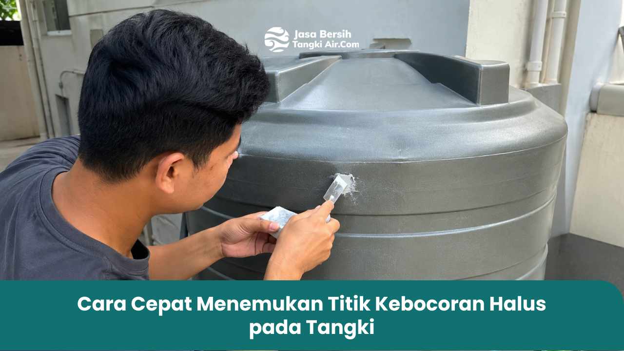 Cara Cepat Menemukan Titik Kebocoran Halus pada Tangki