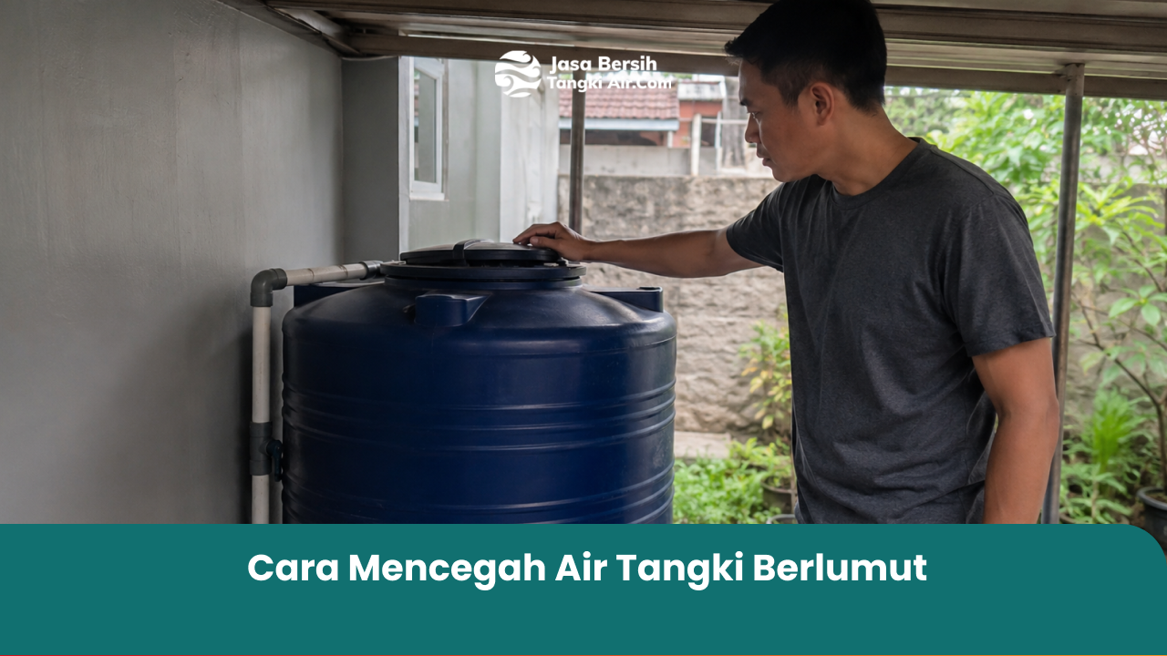 Cara Mencegah Air Tangki Berlumut