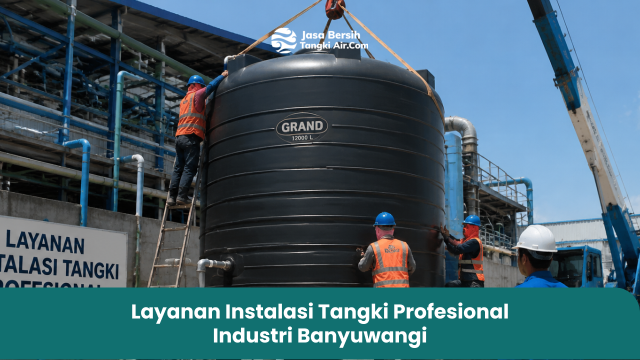 Layanan Instalasi Tangki Profesional Industri Banyuwangi