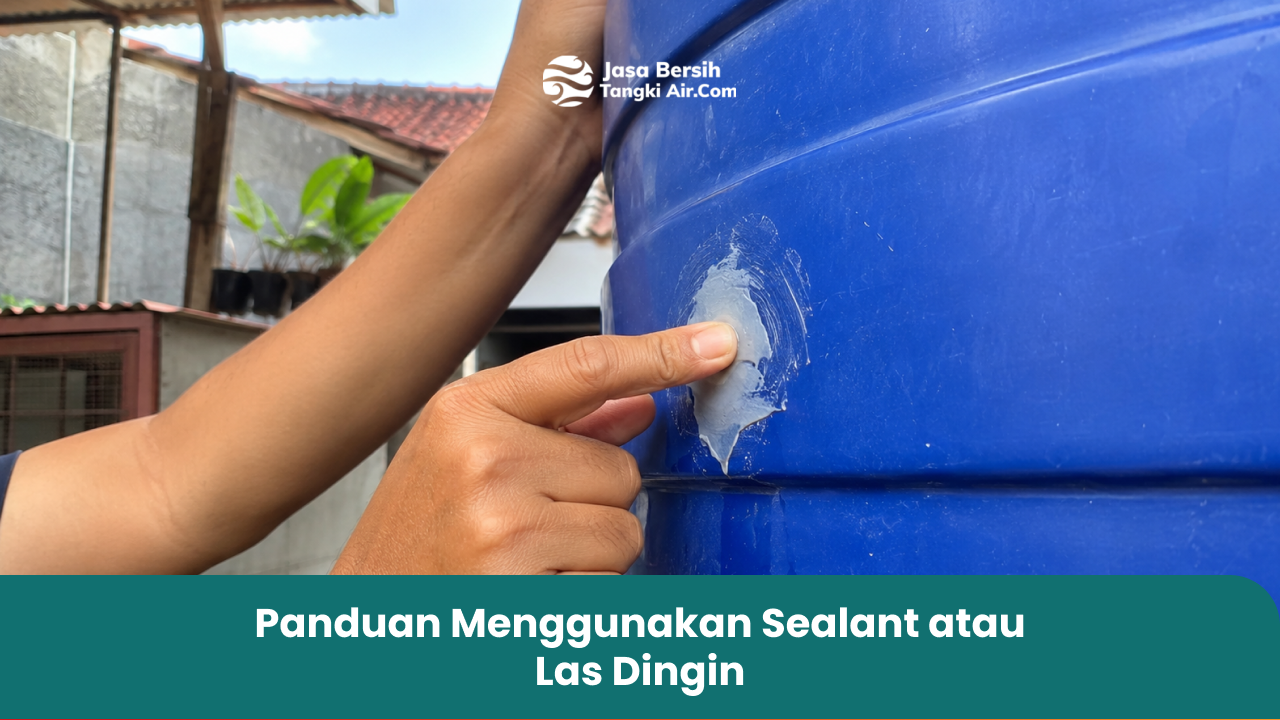 Trik Menambal Kebocoran Kecil dengan Lem Khusus