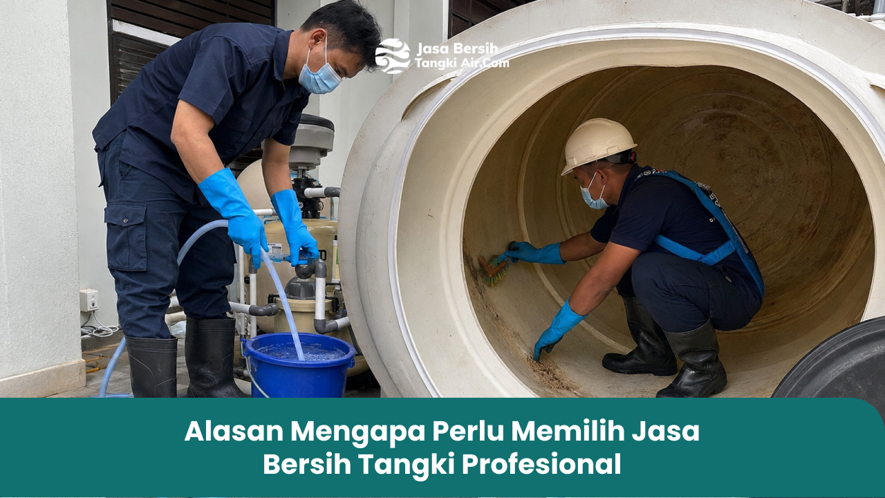Alasan Mengapa Perlu Memilih Jasa Bersih Tangki Profesional