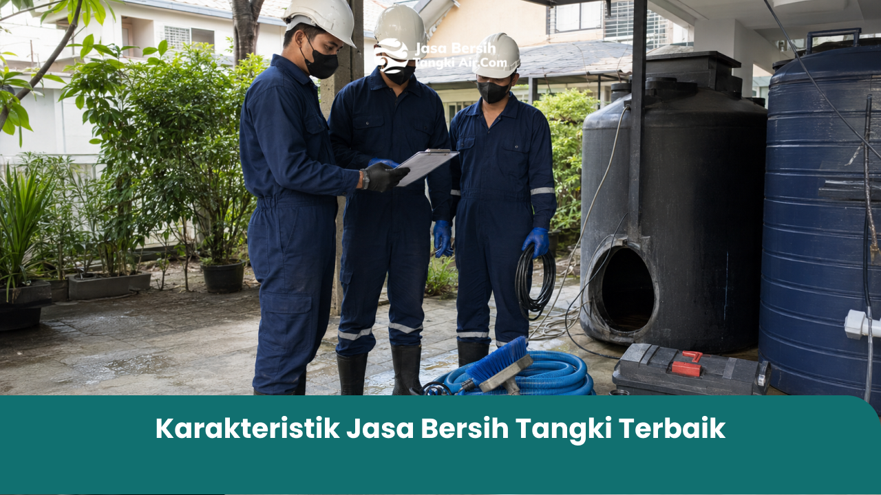 Karakteristik Jasa Bersih Tangki Terbaik