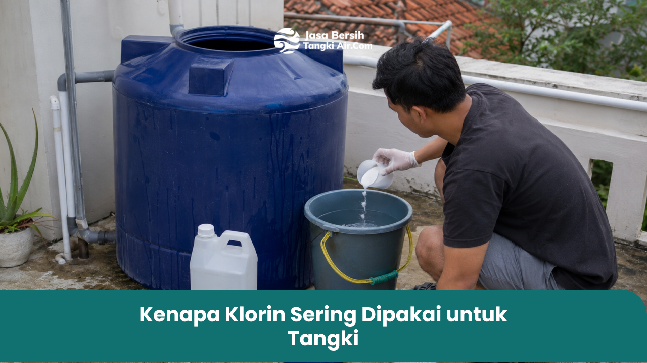 Kenapa Klorin Sering Dipakai untuk Tangki