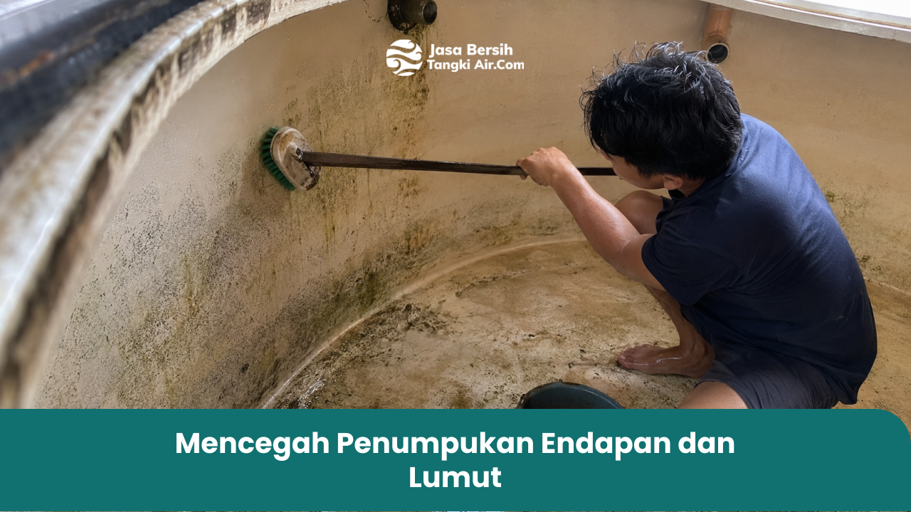Mencegah Penumpukan Endapan dan Lumut