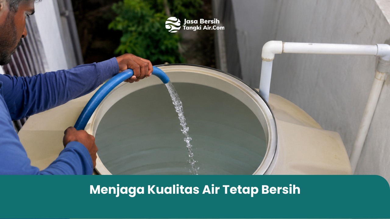 Menjaga Kualitas Air Tetap Bersih