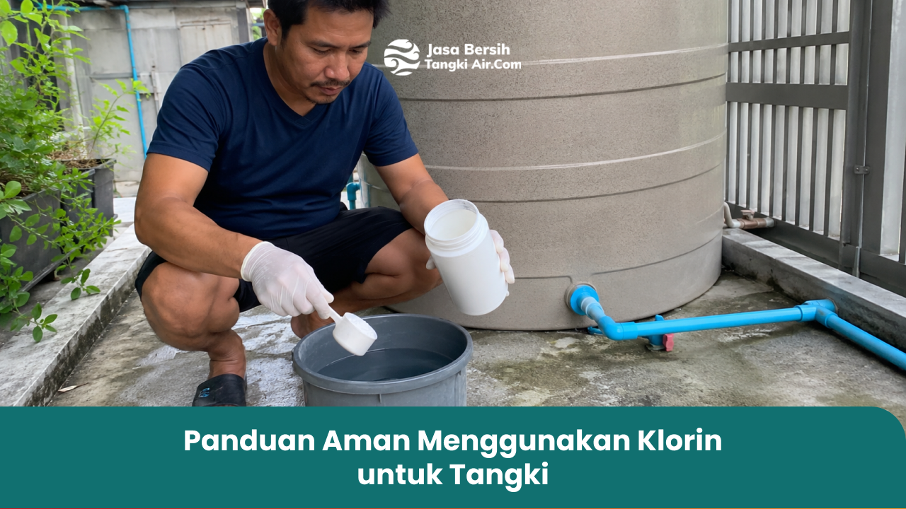Panduan Aman Menggunakan Klorin untuk Tangki