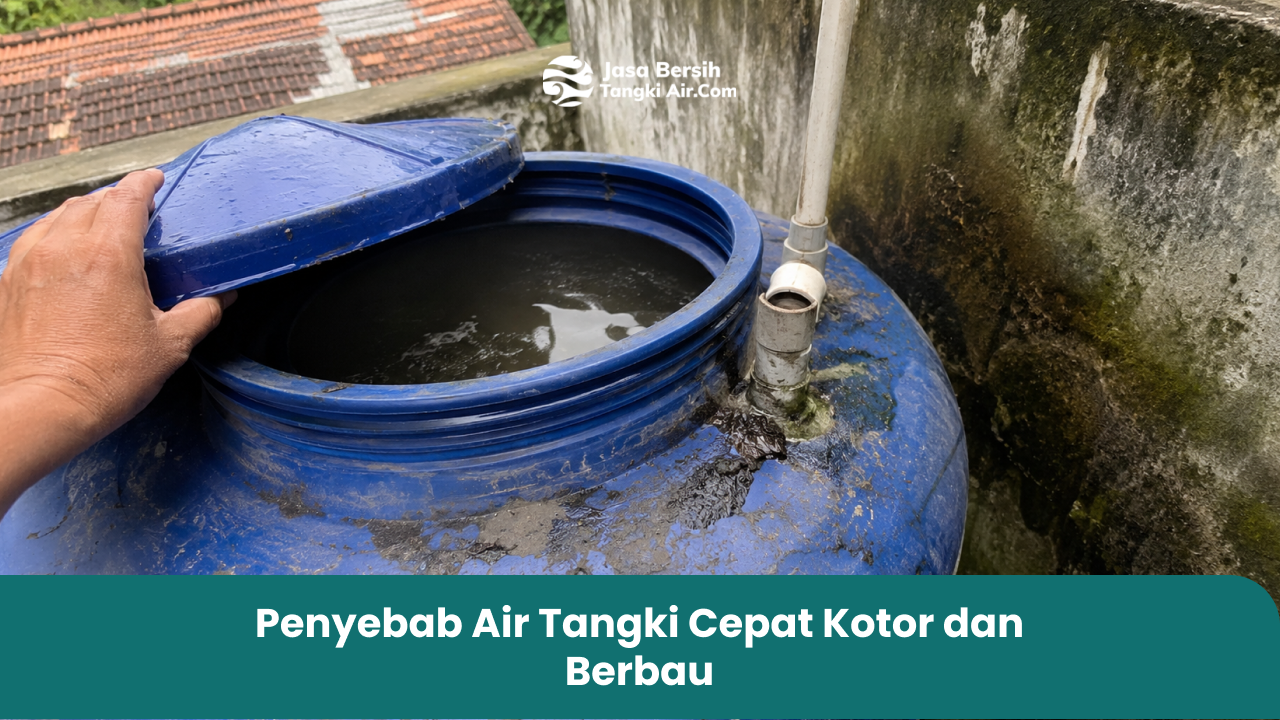 Penyebab Air Tangki Cepat Kotor dan Berbau