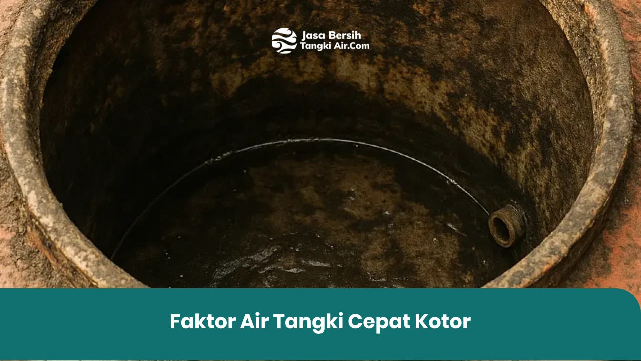 Faktor Air Tangki Cepat Kotor