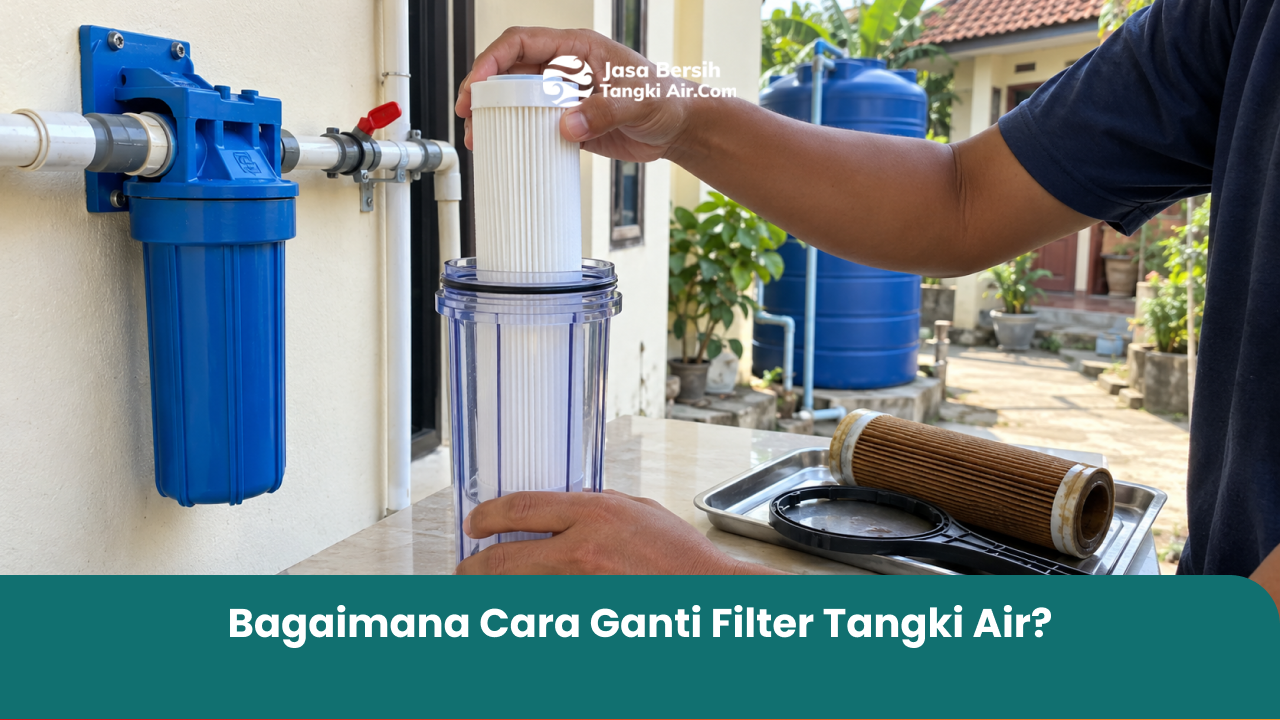 Bagaimana Cara Ganti Filter Tangki Air?