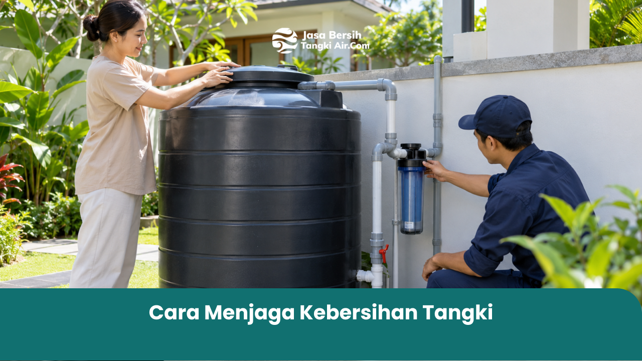 Cara Menjaga Kebersihan Tangki