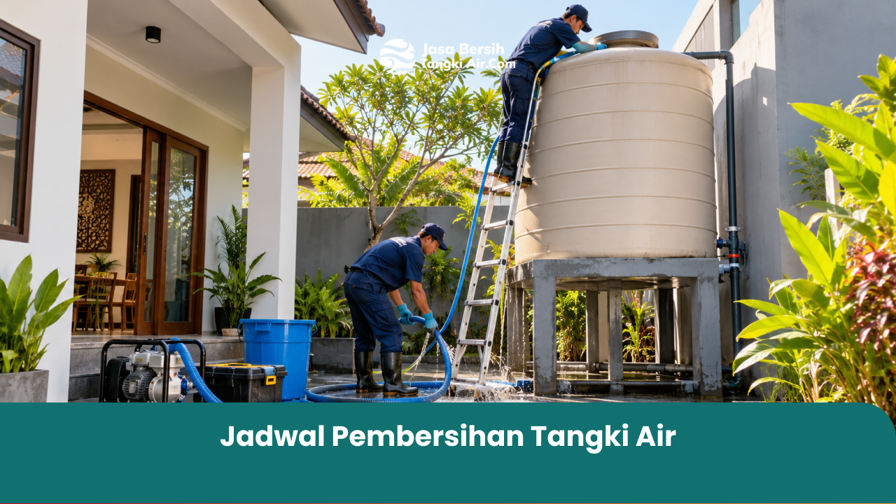 Jadwal Pembersihan Tangki Air
