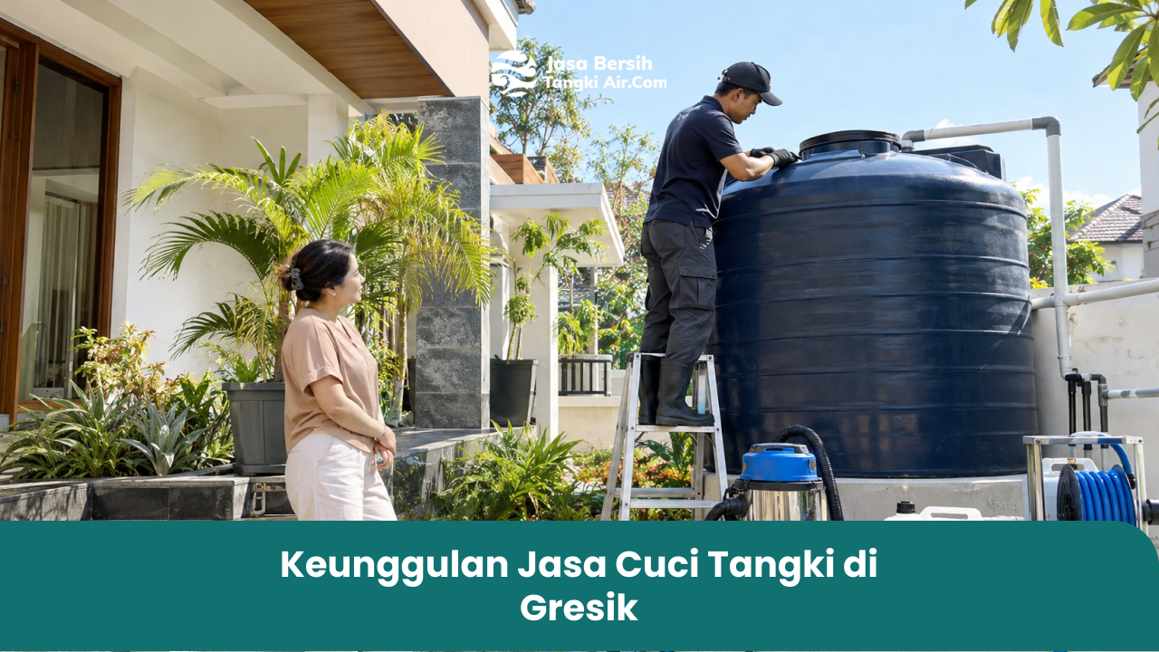 Keunggulan Jasa Cuci Tangki di Gresik