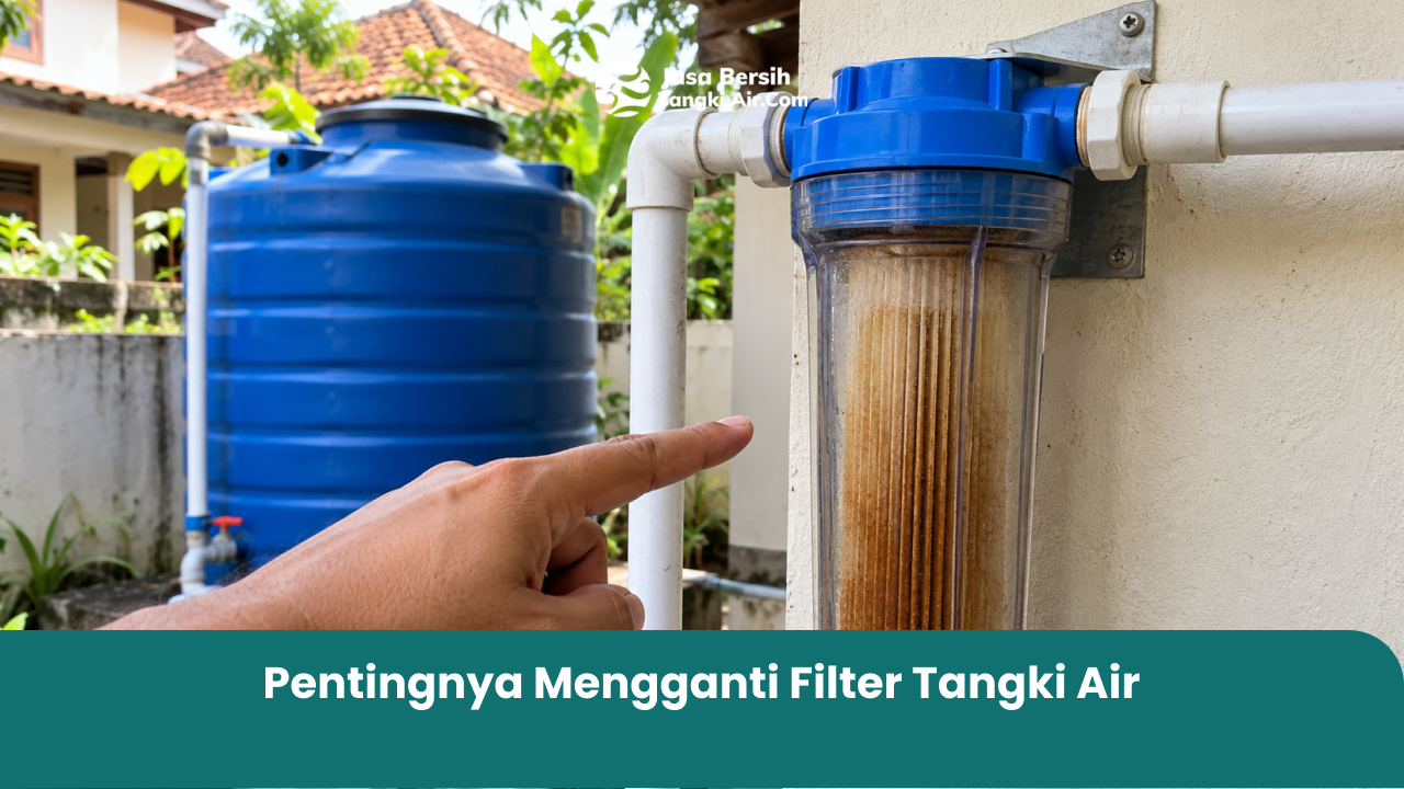 Pentingnya Mengganti Filter Tangki Air